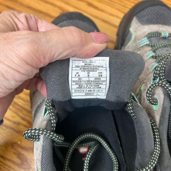 Merrell Women's Size 7.5 Hiking Shoes JO628 Performance Footwear - Picture 7 of 10
